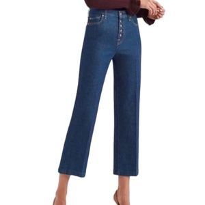 7 FOR ALL MANKIND Women's Luxe Vintage Cropped Alexa Denim Jeans Ladies Size 31